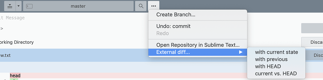 good diff merge tool for mac vs git