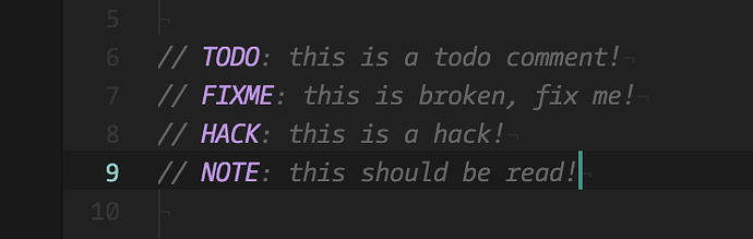 TODO Syntax highlighting - Technical Support - Sublime Forum