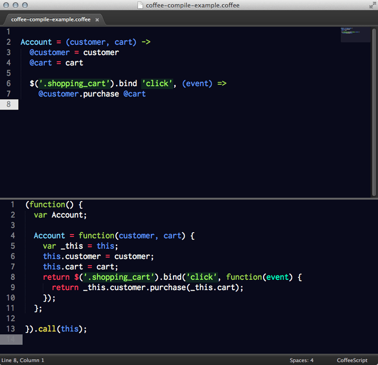 javascript lint command line for mac