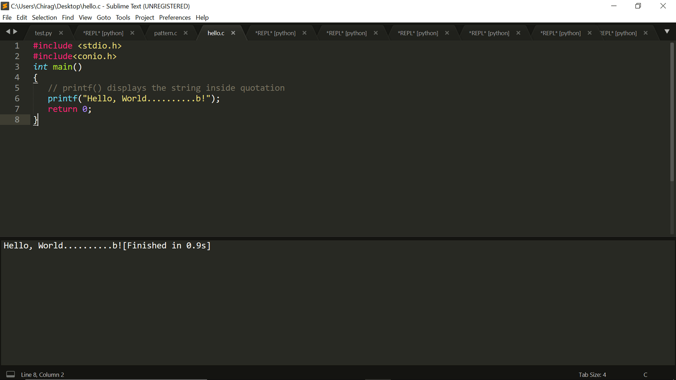 sublime text editor command line