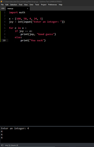 sublimenotresponding