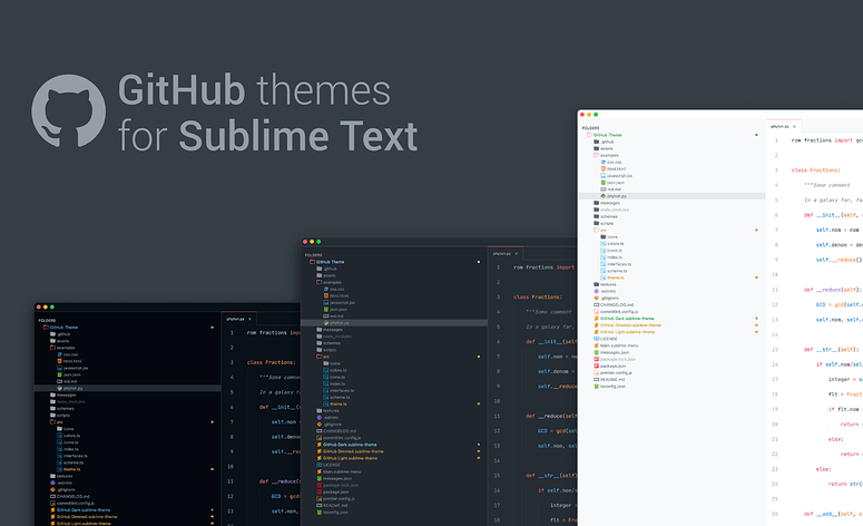 sublime text 3 themes