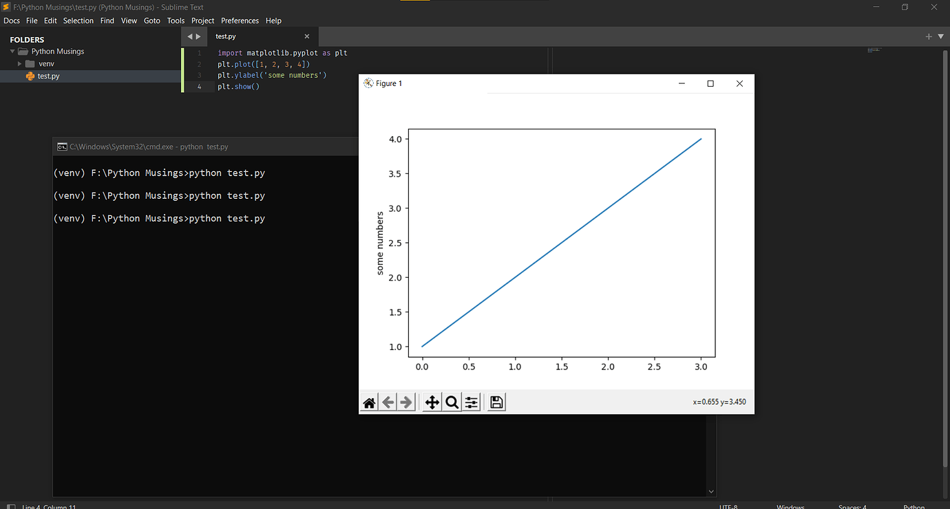 Как установить matplotlib linux