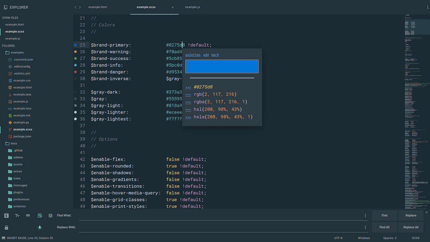 sublime text 3 themes