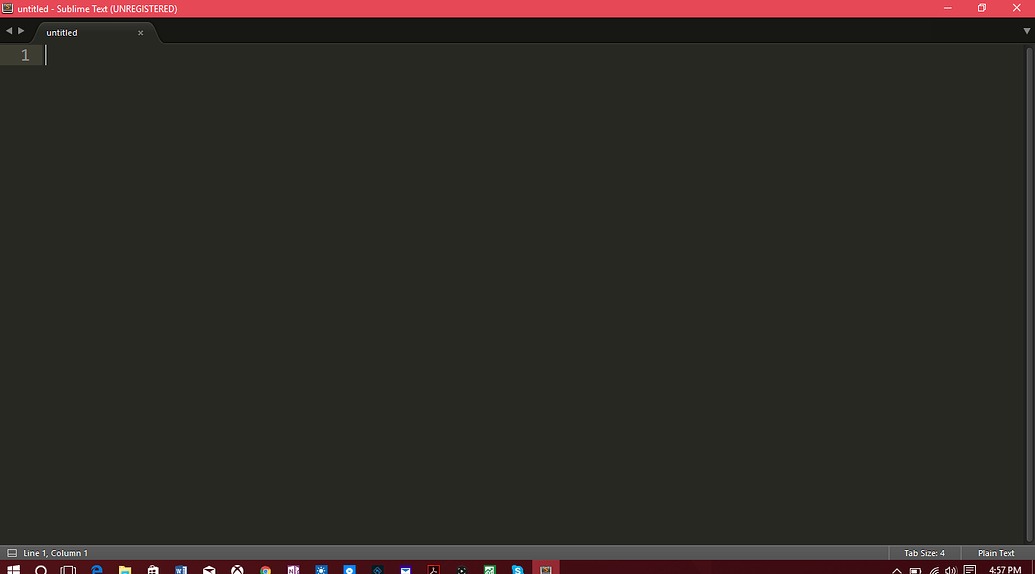 Menu bar disappeared? Technical Support Sublime Forum