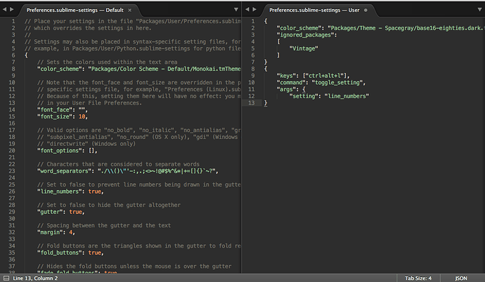 Error trying to parse settings sublime text 3 ошибка