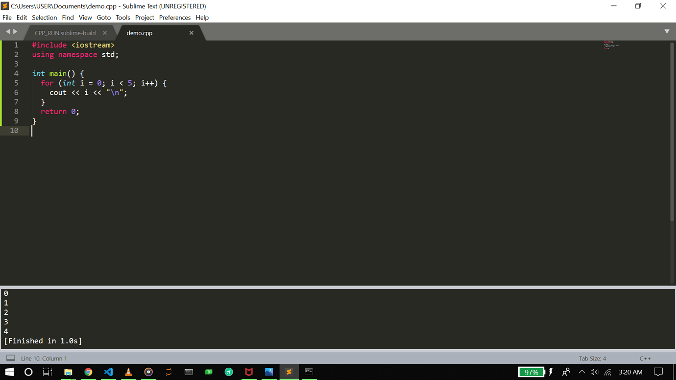running sublime for windows from bash