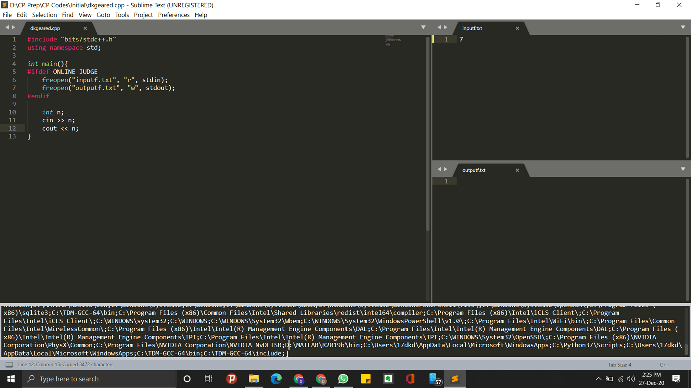 C++14 no output displayed - Technical Support - Sublime Forum