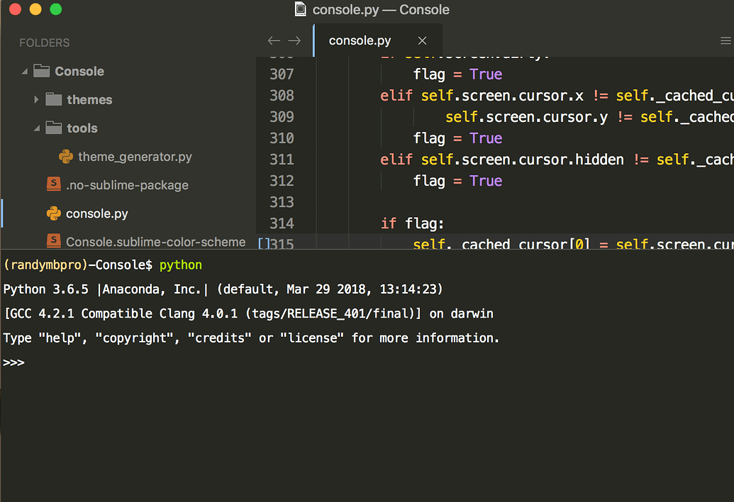 sublime text sftp view output