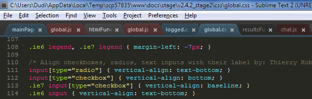 sublime text tabs to spaces