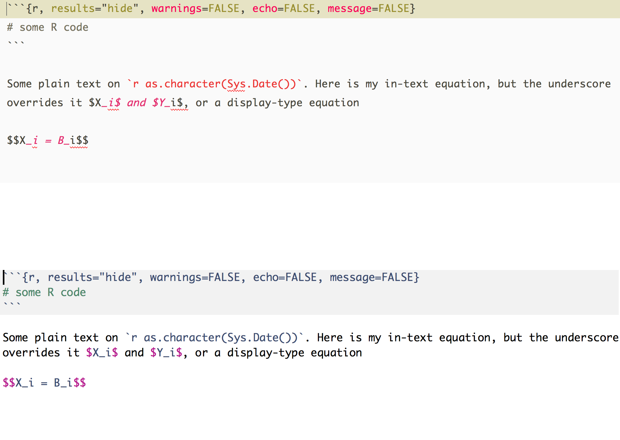 Add Latex Equations And Override Markdown Syntax Highlight Technical Support Sublime Forum