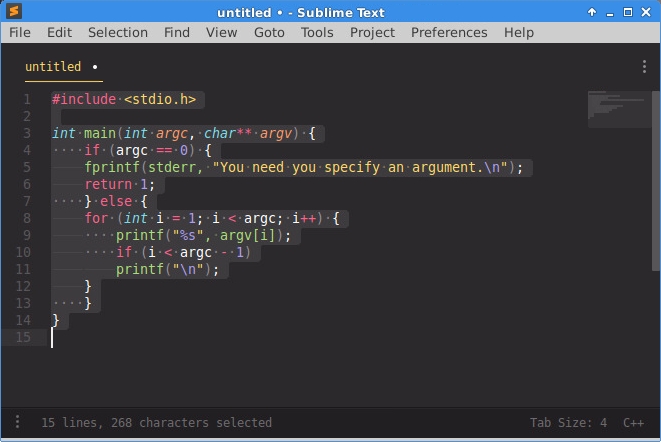 Indent в питоне. Sublime text vs vim. SUBLIMECLANG. Sublime indifference.