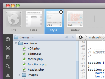 indexing files coda 2