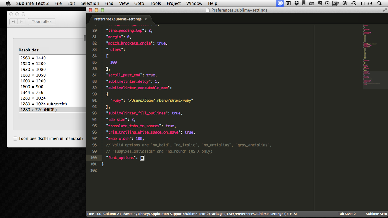 is there sublime text for mac