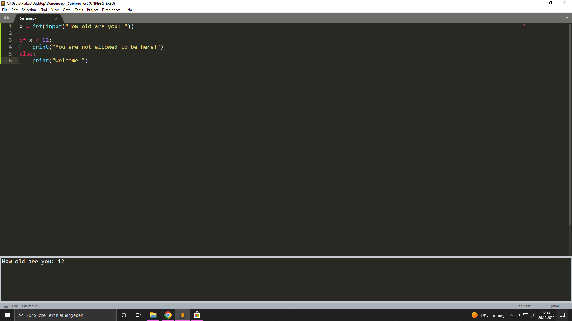 how to run python code in sublime text 3 mac