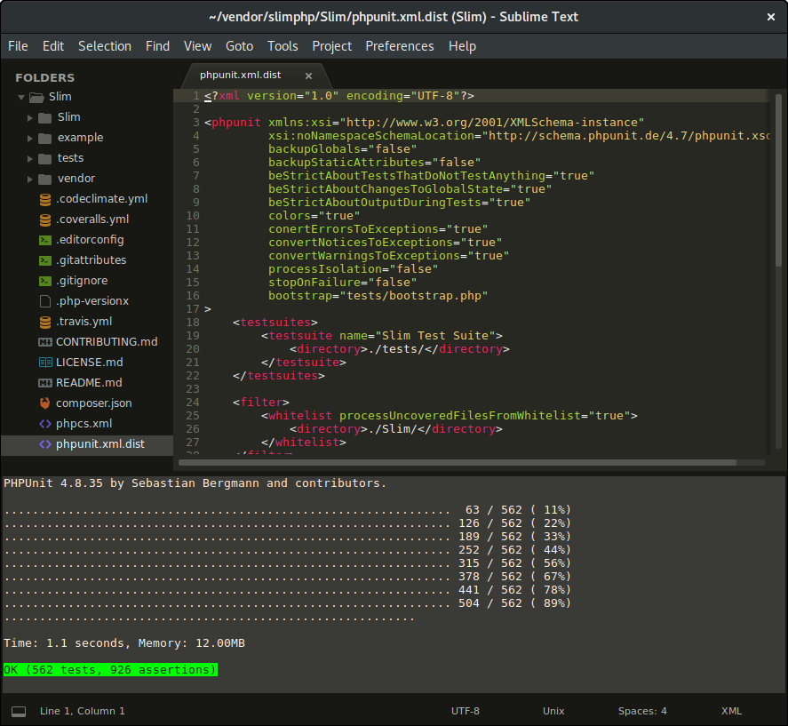 html sublime text