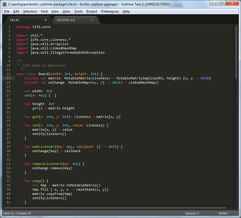 sublime text java