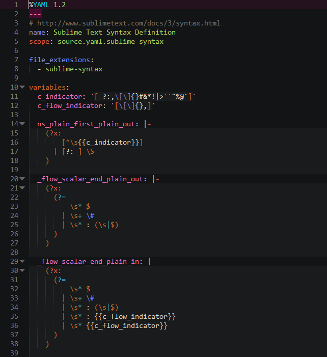 for PackageDev alpha (.sublime-syntax highlighting and a lot more) - Plugin Announcements - Sublime