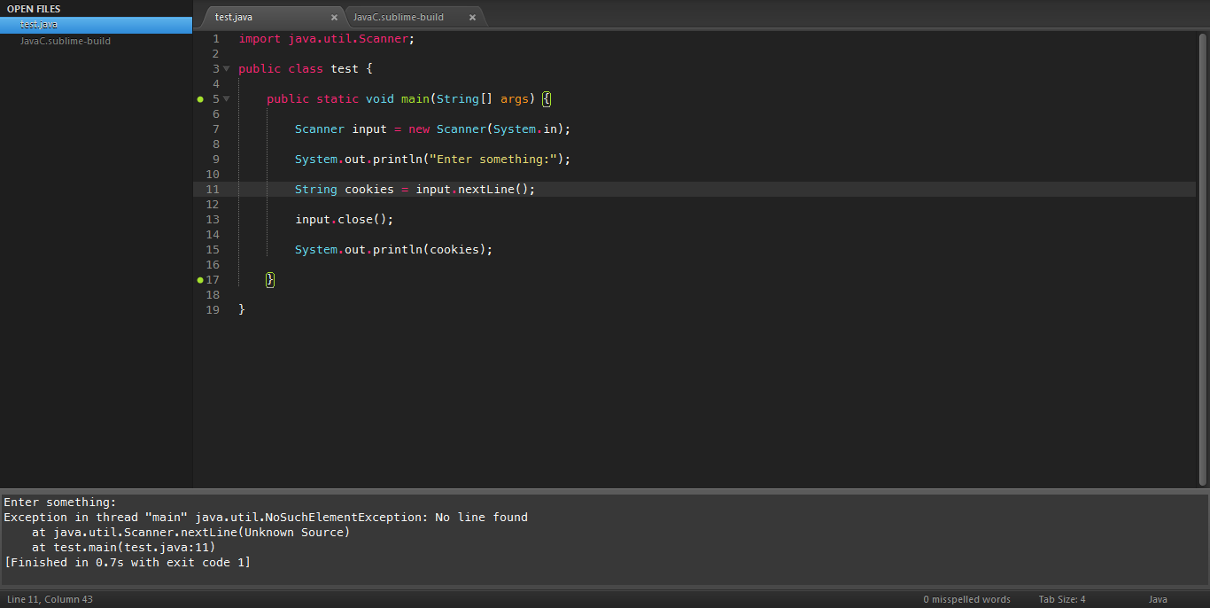 sublime text 3 command line